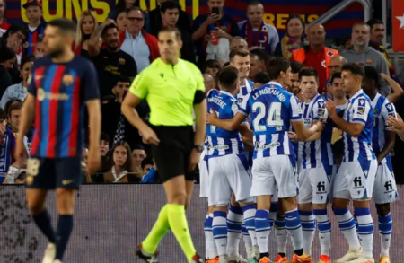 ملخص مباراة برشلونة ضد ريال سوسيداد